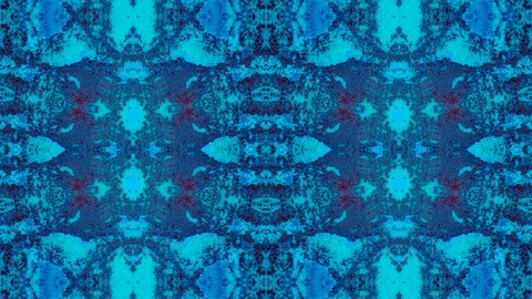 Poly Art Kaleidoscope Hypnotic Pattern Animation Footage Stock Footage 126689007