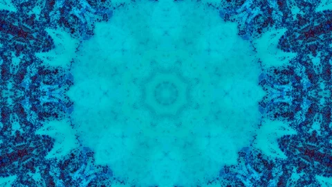 Poly Art Kaleidoscope Hypnotic Pattern Animation Footage Stock Footage 126689021