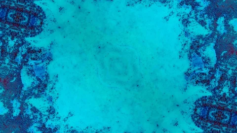 Poly Art Kaleidoscope Hypnotic Pattern Animation Footage Stock Footage 126689090