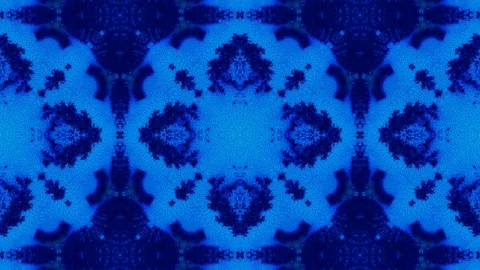 Poly Art Kaleidoscope Hypnotic Pattern Animation Footage Stock Footage 126689204