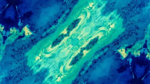 Poly Art Kaleidoscope Hypnotic Pattern Animation Footage Stock Footage 126689269