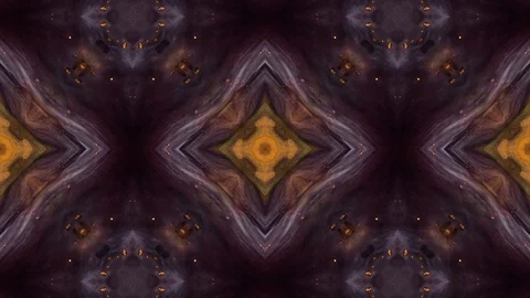 Poly Art Kaleidoscope Hypnotic Pattern Animation Footage Stock Footage 126689367