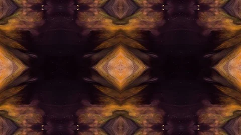 Poly Art Kaleidoscope Hypnotic Pattern Animation Footage Stock Footage 126689382