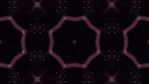 Poly Art Kaleidoscope Hypnotic Pattern Animation Footage Stock Footage 126689394
