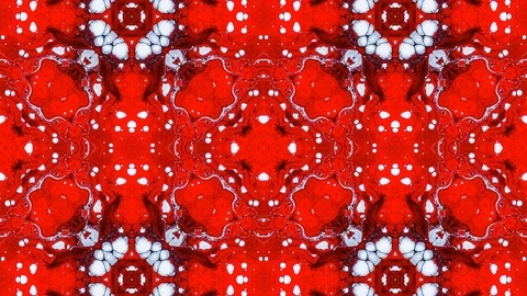 Poly Art Kaleidoscope Hypnotic Pattern Animation Footage Stock Footage 126689541