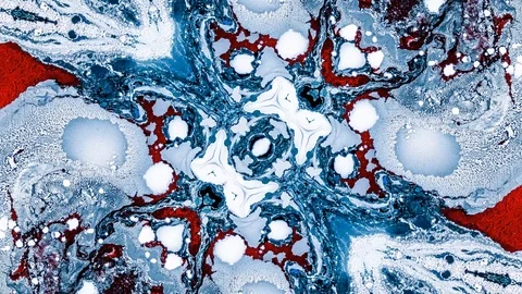 Poly Art Kaleidoscope Hypnotic Pattern Animation Footage Stock Footage 126689646