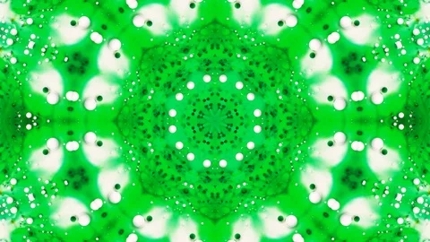Poly Art Kaleidoscope Hypnotic Pattern Animation Footage Stock Footage 126689671