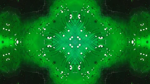 Poly Art Kaleidoscope Hypnotic Pattern Animation Footage Stock Footage 126689684