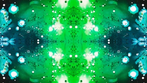 Poly Art Kaleidoscope Hypnotic Pattern Animation Footage Stock Footage 126689723