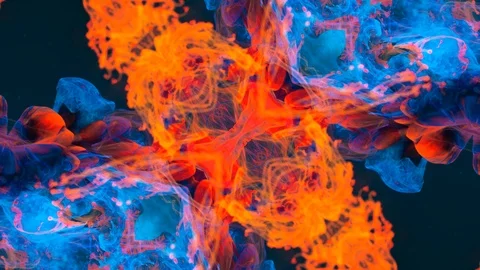 Poly Art Kaleidoscope Hypnotic Pattern Animation Footage Stock Footage 126690137