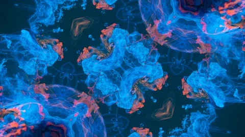 Poly Art Kaleidoscope Hypnotic Pattern Animation Footage Stock Footage 126690147