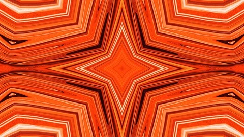 Poly Art Kaleidoscope Hypnotic Pattern Animation Footage Stock Footage 126690185