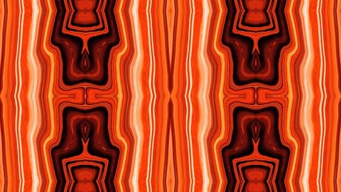 Poly Art Kaleidoscope Hypnotic Pattern Animation Footage Stock Footage 126690212