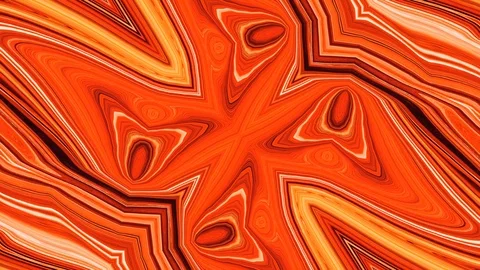 Poly Art Kaleidoscope Hypnotic Pattern Animation Footage Stock Footage 126690342