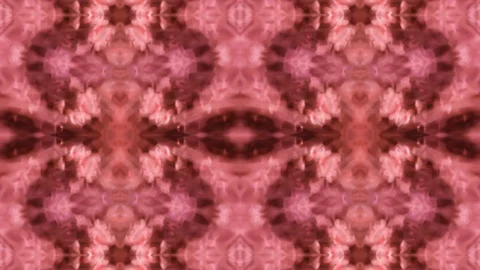 Poly Art Kaleidoscope Hypnotic Pattern Animation Footage Video stock 126690358