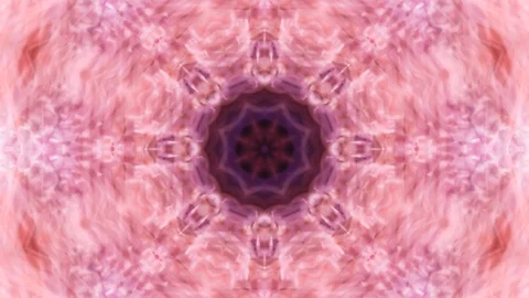 Poly Art Kaleidoscope Hypnotic Pattern Animation Footage Stock Footage 126690385