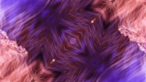 Poly Art Kaleidoscope Hypnotic Pattern Animation Footage Stock Footage 126690579