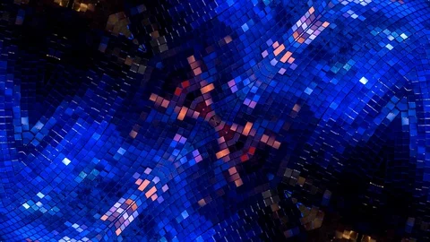 Poly Art Kaleidoscope Hypnotic Pattern Animation Footage Stock Footage 126690724