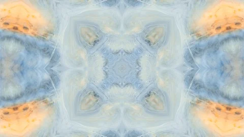 Poly Art Kaleidoscope Hypnotic Pattern Animation Footage Stock Footage 126690744