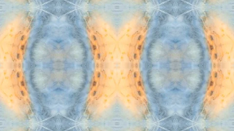 Poly Art Kaleidoscope Hypnotic Pattern Animation Footage Stock Footage 126690758