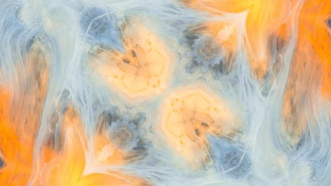 Poly Art Kaleidoscope Hypnotic Pattern Animation Footage Stock Footage 126690834