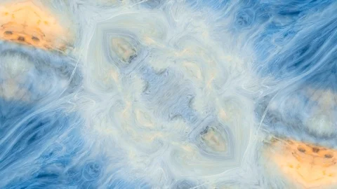 Poly Art Kaleidoscope Hypnotic Pattern Animation Footage Stock Footage 126690859