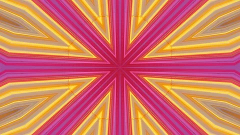 Poly Art Kaleidoscope Hypnotic Pattern Animation Footage Stock Footage 126691192
