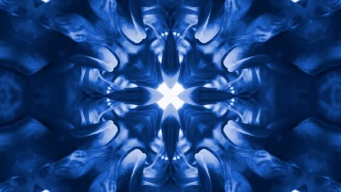Poly Art Kaleidoscope Hypnotic Pattern Animation Footage Stock Footage 126691241