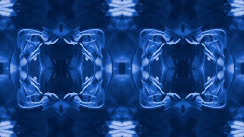 Poly Art Kaleidoscope Hypnotic Pattern Animation Footage Stock Footage 126691244