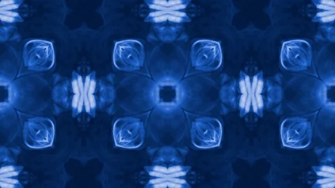 Poly Art Kaleidoscope Hypnotic Pattern Animation Footage Stock Footage 126691278