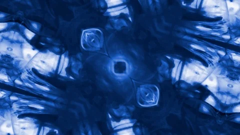 Poly Art Kaleidoscope Hypnotic Pattern Animation Footage Stock Footage 126691308