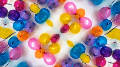 Poly Art Kaleidoscope Hypnotic Pattern Animation Footage Stock Footage 126691719