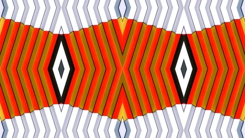 Poly Art Kaleidoscope Hypnotic Pattern Animation Footage Stock Footage 126691810
