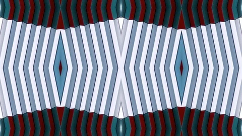 Poly Art Kaleidoscope Hypnotic Pattern Animation Footage Stock Footage 126691886