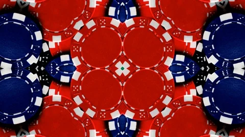 Poly Art Kaleidoscope Hypnotic Pattern Animation Footage Stock Footage 126692035