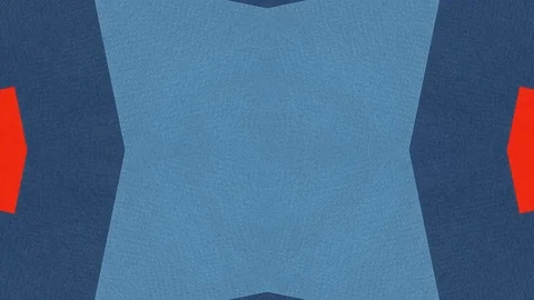 Poly Art Kaleidoscope Hypnotic Pattern Animation Footage Stock Footage 126692410