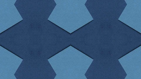 Poly Art Kaleidoscope Hypnotic Pattern Animation Footage Stock Footage 126692439