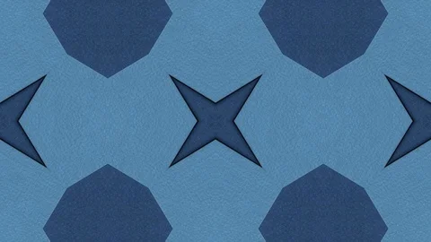 Poly Art Kaleidoscope Hypnotic Pattern Animation Footage Stock Footage 126692473