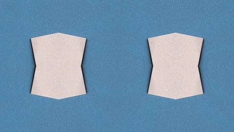 Poly Art Kaleidoscope Hypnotic Pattern Animation Footage Stock Footage 126692509