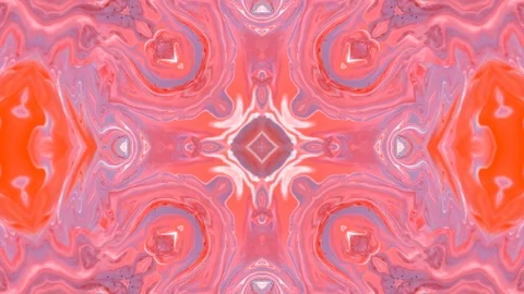 Poly Art Kaleidoscope Hypnotic Pattern Animation Footage Stock Footage 126692837