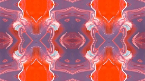 Poly Art Kaleidoscope Hypnotic Pattern Animation Footage Stock Footage 126692856