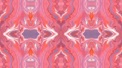 Poly Art Kaleidoscope Hypnotic Pattern Animation Footage Video stock 126692871