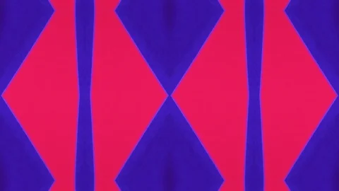 Poly Art Kaleidoscope Hypnotic Pattern Animation Footage Stock Footage 126693553