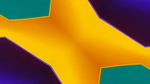 Poly Art Kaleidoscope Hypnotic Pattern Animation Footage Stock Footage 126693751