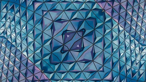 Poly Art Kaleidoscope Hypnotic Pattern Animation Footage Stock Footage 126694233