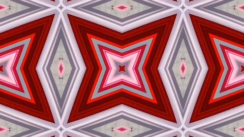 Poly Art Kaleidoscope Hypnotic Pattern Animation Footage Stock Footage 126694312