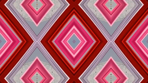 Poly Art Kaleidoscope Hypnotic Pattern Animation Footage Stock Footage 126694396