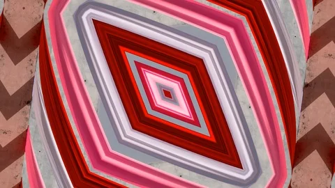 Poly Art Kaleidoscope Hypnotic Pattern Animation Footage Stock Footage 126694483