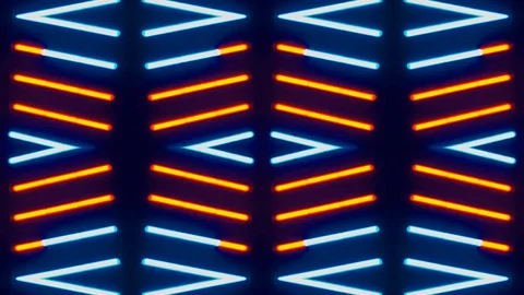 Poly Art Kaleidoscope Hypnotic Pattern Animation Footage Stock Footage 126695033