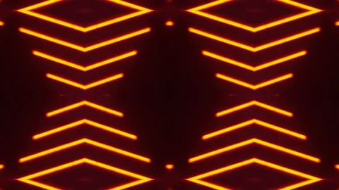 Poly Art Kaleidoscope Hypnotic Pattern Animation Footage Stock Footage 126695064